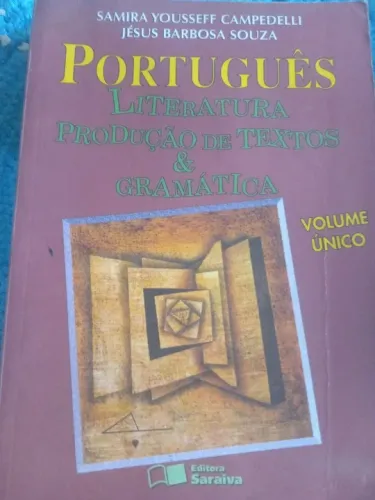 Livro de Português Gramática Literatura