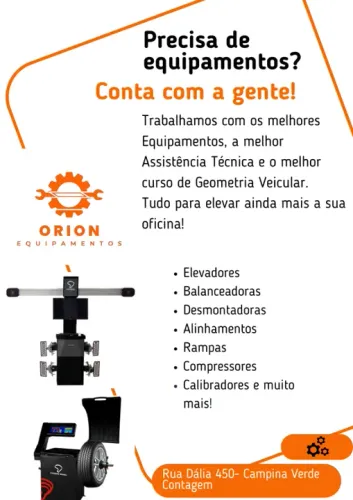 Elevadores, rampas, alinhamentos, fazemos manutenções nos equipamentos