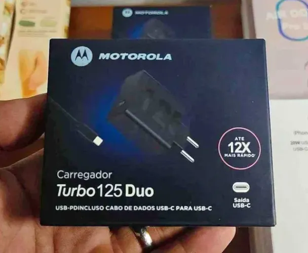 Carregador 125w Tipo C Primeira Linha