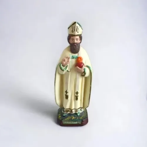 Imagem Santo Agostinho 21 Cm em gesso resinado