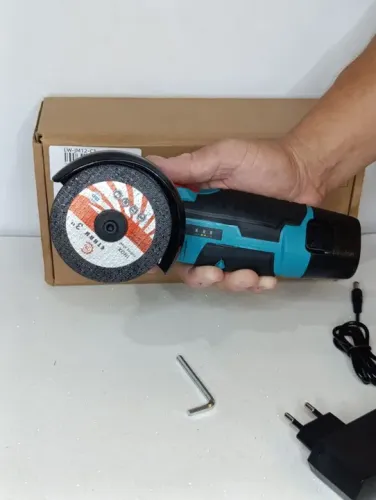 Mini esmerilhadeira 12v a bateria 