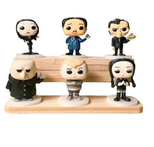 Família Addams Coleção Wandinha Tio Chico Tropeço Mortiçia