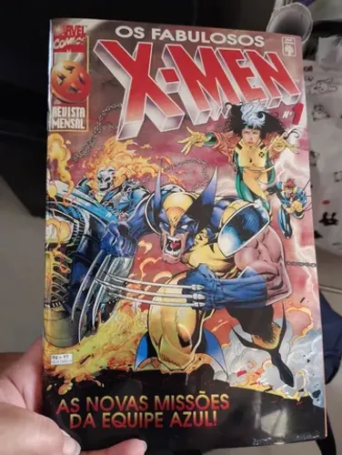 Fabulosos X-Men número 1 capa holográfica