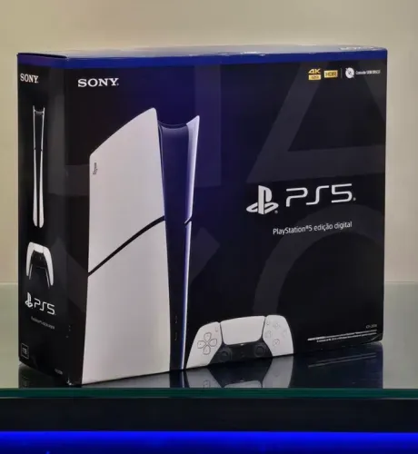 PS5 Slim - Digital "NOVO" c/ GARANTIA -Super Oferta!!! Temos LOJAFÍSICA!!!