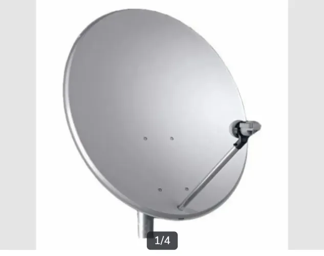 2 antenas ku 60 cm + 2 cx cabo rg59