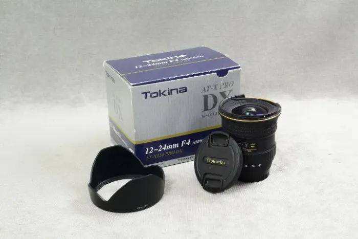 Lente Tokina 12 24mm F4 At X Dx ótima porém anel quebrado não afeta as fotos
