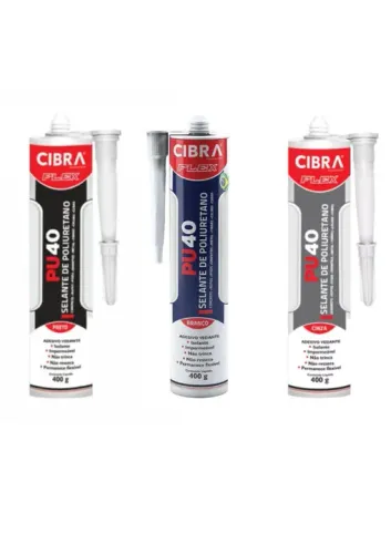 PU 40 Cibra Preto Cinza Branco