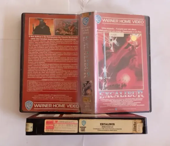 VHS Legendado Excalibur