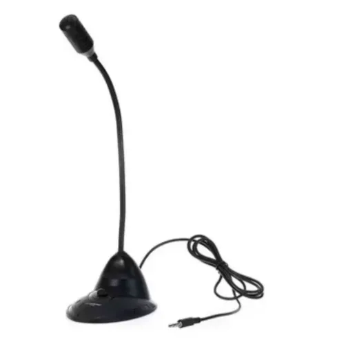 Microfone de Mesa para Computador notebook P2 gamer 