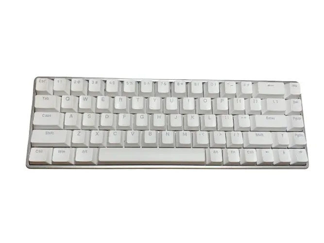 Teclado ATK68 Branco, Switch Magnético, Ideal pra Jogos, Ótimo Estado.