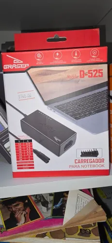 Carregador Notebook 120W Universal Grasep D-525