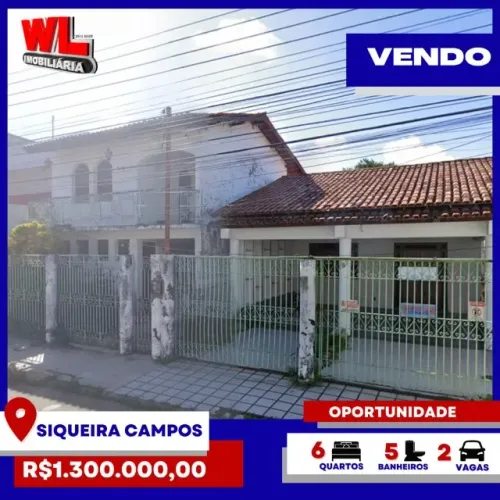 Vendo - Casa no Siqueira campos