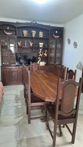 Móveis para sala (sucupira) 