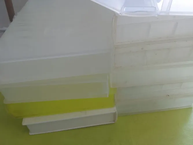 10 estojos de plástico para fitas VHS