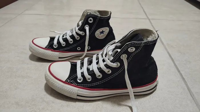 Tênis All Star Converse Cano Alto Preto N33