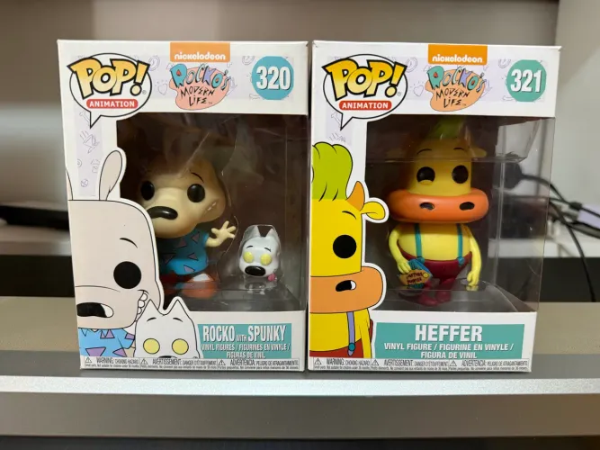 Funko Rocko e Heffer (Vacão) modern life 