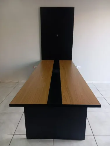 MOVEIS DE ESCRITÓRIO MESA DE REUNIÃO 2,70X1,20 + PAINEL NOVOS ****LEIA A DESCRIÇÃO*****
