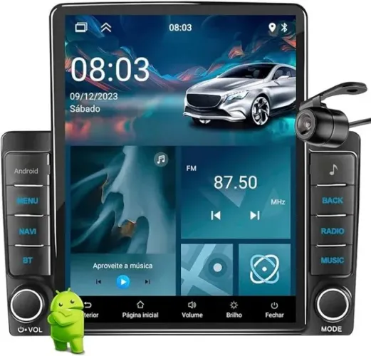 Multimídia Adak Vertical Tesla 9.7 Polegadas 2GB Ram 64GB