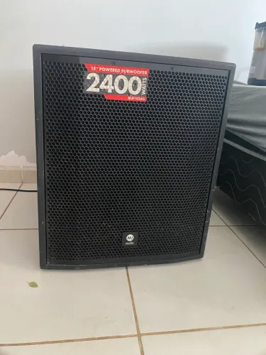 Subwoofer 15 2400w Mj Áudio