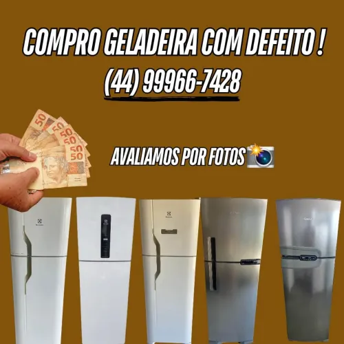Pago por geladeiras ESTRAGADAS