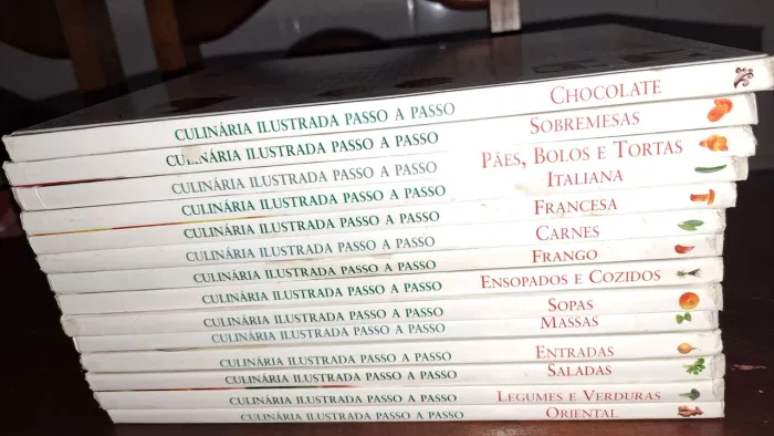 Coleção ilustrada culinaria