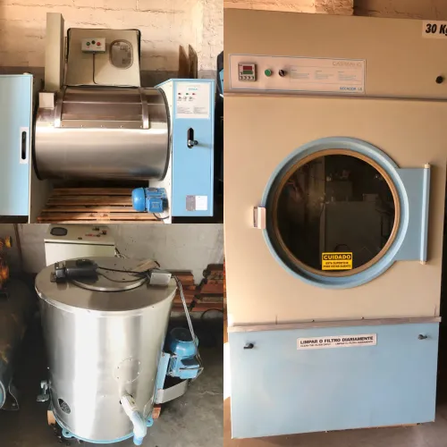 Conjunto completo 30kg para lavanderia industrial 