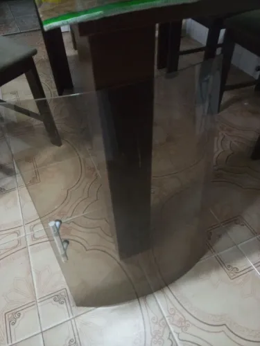 Porta de vidro para armário