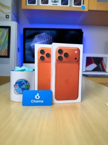 iPhone 17 pro max 512gb laranja cósmico 