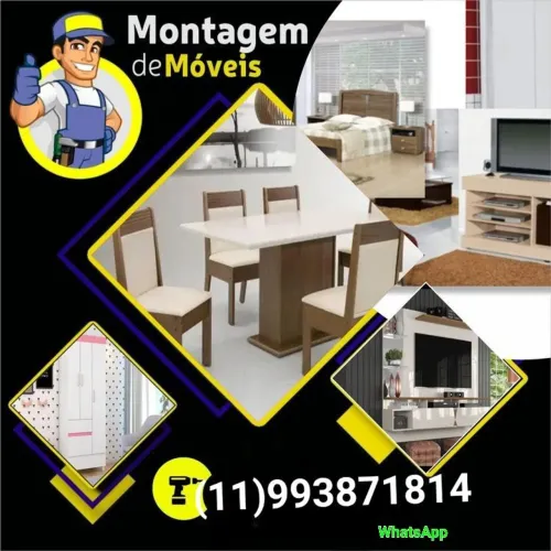Montagem de Móveis - Profissional e Rápido