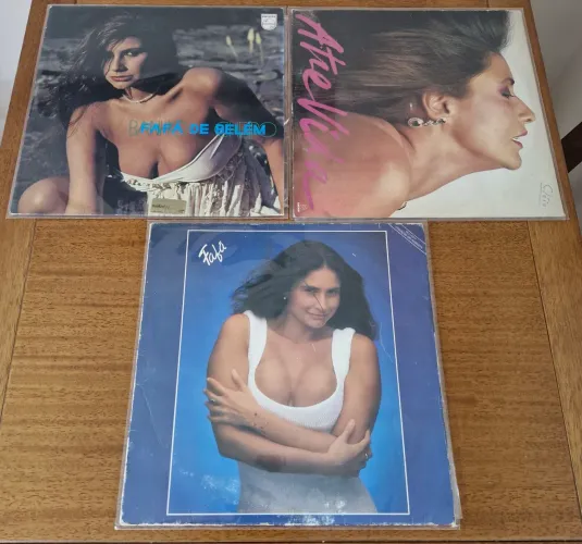Lote LP Vinil Fafá de Belém