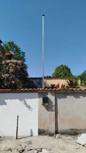 Poste e padrão de entrada de energia enel