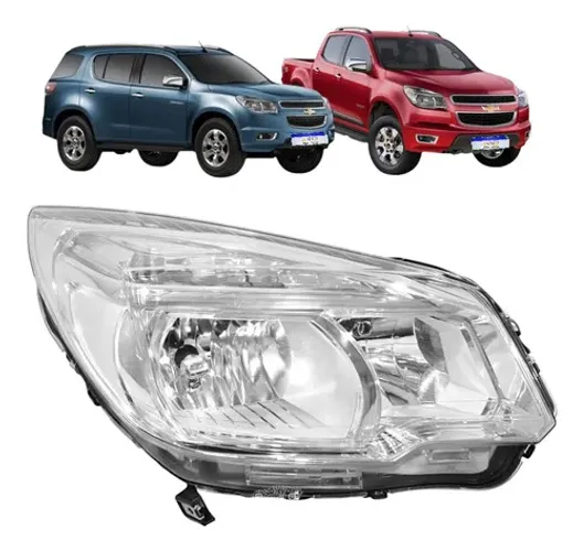 Farol Chevrolet S10 Trailblazer Lt Ls 2012 2013 A 2016 Novo