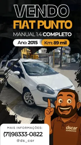 Fiat Punto Attractive 1.4 Fire Flex 8V 5P 2015