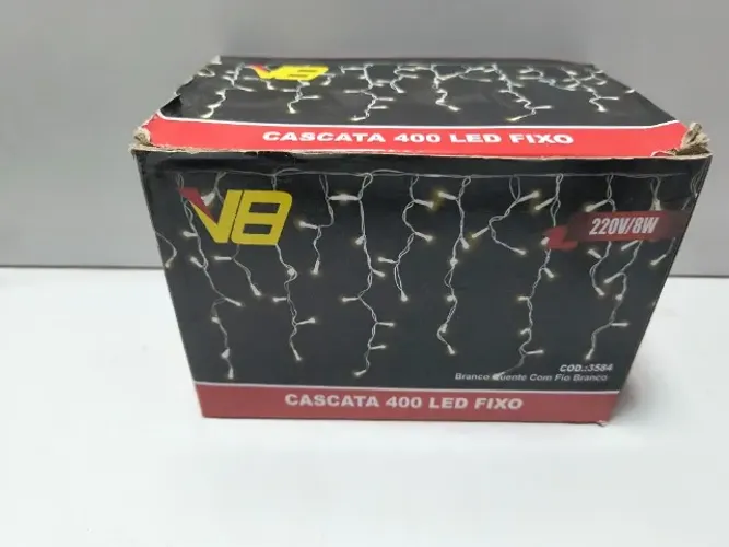 Lote 28 Cascata Led 400 Fixo 220v 8w V8