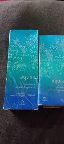 Colonia guas de 150 ml  e desodorante Hidratante Corporal Águas Natura - 200ml 
