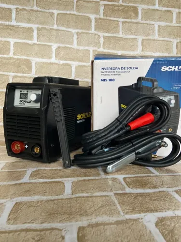 Maquina de Solda Inversora Profissional 180A - Schulz - Fator de 40%