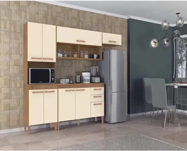 Armário de Cozinha completa Off White