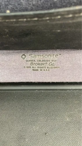 Maleta Samsonite Broker GL - Vintage