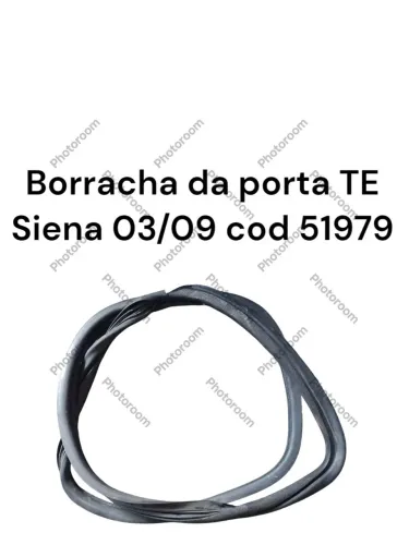 Borracha da porta TE Siena 03/09 - Peça Automotiva
