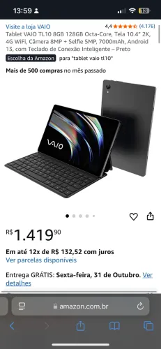 Vendo Tablet Vaio TL10