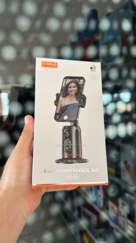 Suporte de celular com rastreamento inteligente