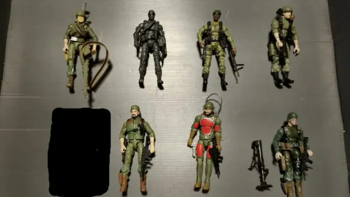PACK GIJoe 25th ORIGINALS . São 7 action figures