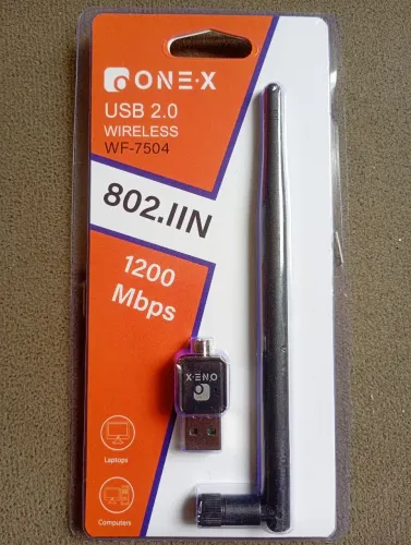 Antena Wireless Wi-Fi USB 2.0 1200Mbps Pc Notebook - Novo