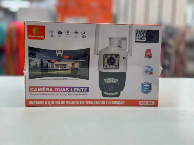 Câmera de Segurança Externa duas Lentes Wi-Fi Yoosee HSC16A 