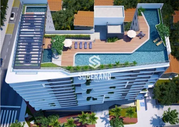 Apartamento novo com 3 dormitórios, sendo duas suítes à venda, no Bairro de Tambaú - João