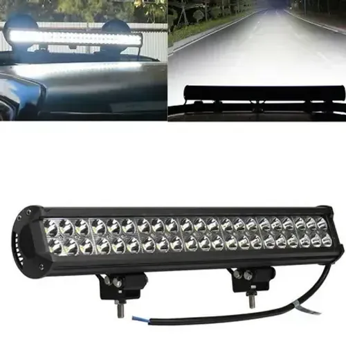 Farol Auxiliar Barra 42 Leds 126w Universal Off Road