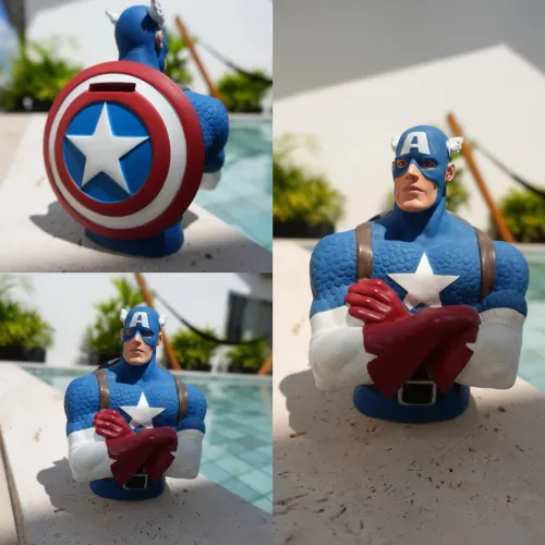 Cofre Action Capitão América