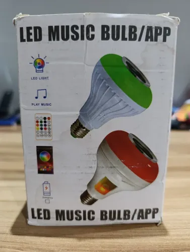 Lâmpada LED Music Bulb com App
