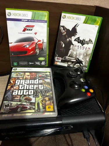 Jogos Xbox 360: Forza Motorsport 4, Batman Arkham City e GTA IV