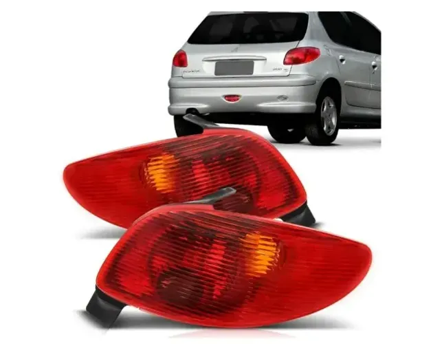 Lanterna Traseira Peugeot 206 2004 2005 2006 2007 2008 2009